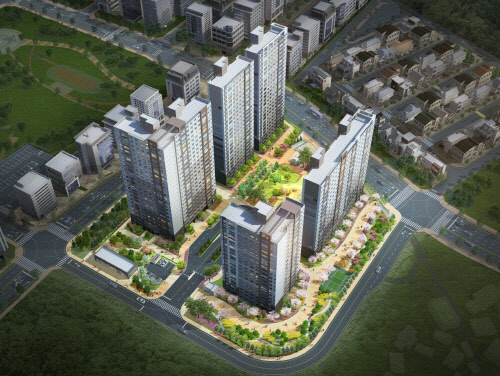 ㈜신영, '청주 테크노폴리스 지웰' 조감도